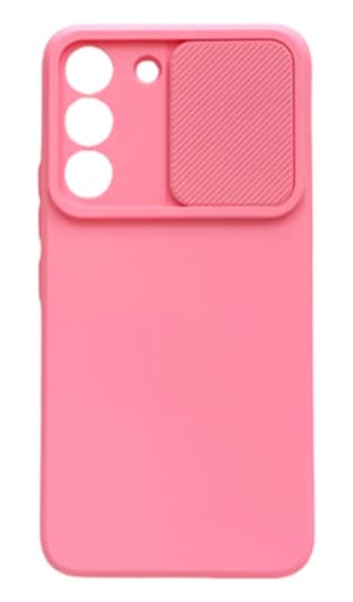 Samsung Galaxy S23 Mobilskal Ljusrosa Med Linsskydd