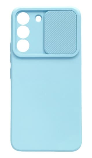 Samsung Galaxy S23 Mobilskal Ljusblå Med Linsskydd