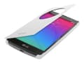 Miniatyrbilde 1 av 5: LG QuickWindow CCF-590 - Lommebok for mobiltelefon - hvit - for Spirit H420, H440N; Spirit 4G H440N