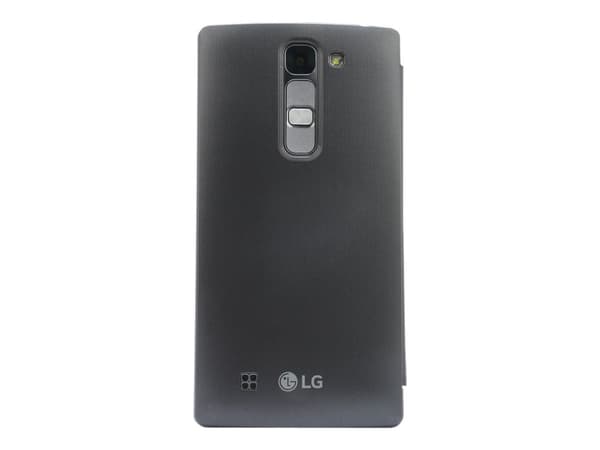 LG QuickWindow CCF-590 - Lommebok for mobiltelefon - svart - for Spirit H420, H440N; Spirit 4G H440N