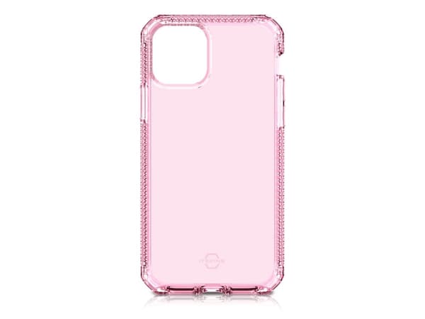 ITSKINS SPECTRUM CLEAR-skydd för iPhone 11 Pro Max / XS Max®. Rosa