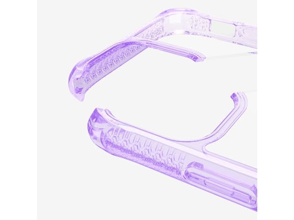 ITSKINS HYBRID CLEAR suojakuori iPhone 11 Pro Max / XS Max®:lle. Vaalean violetti ja läpinäkyvä