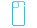 Miniatyrbilde 1 av 2: ITSKINS HYBRID SOLID cover til iPhone 11 Pro Max / XS Max®. Blå og gennemsigtig