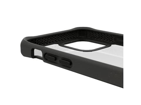 ITSKINS FERONIABIO PURE cover til iPhone 12 mini®. Sort og gennemsigtig