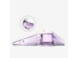 ITSKINS HYBRID CLEAR suojakuori iPhone 11 Pro / XS / X®:lle. Vaalean violetti ja läpinäkyvä