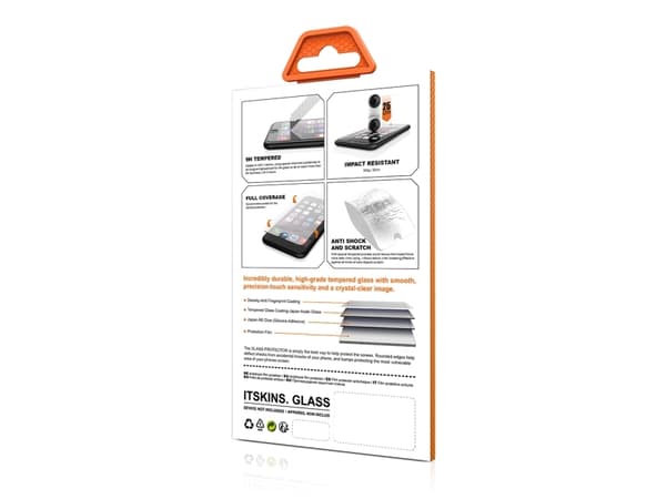 ITSKINS 2 IN 1 GLASS KIT til iPhone XS / X®