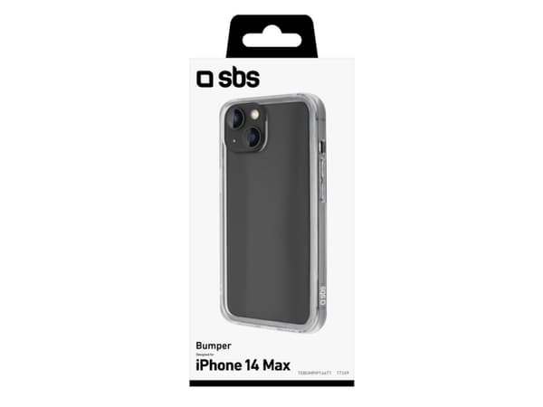 SBS Puskurikuori iPhone 14 Plus®:lle. Läpinäkyvä