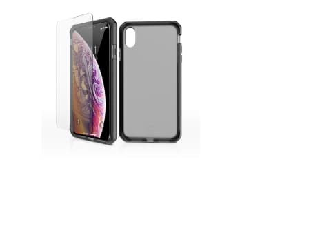 ITSKINS SUPREME FROST360 (Supreme + 2.5D Glass) ﻿cover til iPhone XS / X®. Sort