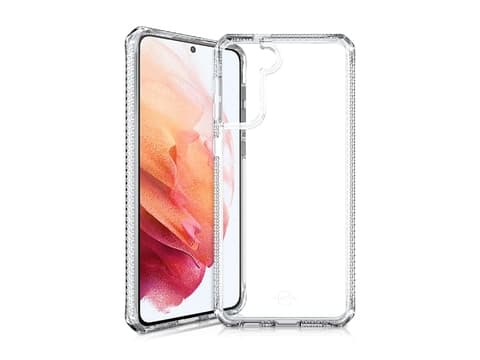 ITSKINS HYBRID CLEAR cover til Galaxy S21 4G / 5G®. Gennemsigtig