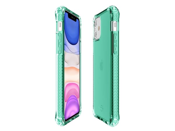 ITSKINS SPECTRUM CLEAR cover til iPhone 11 / XR®. Tiffany grøn