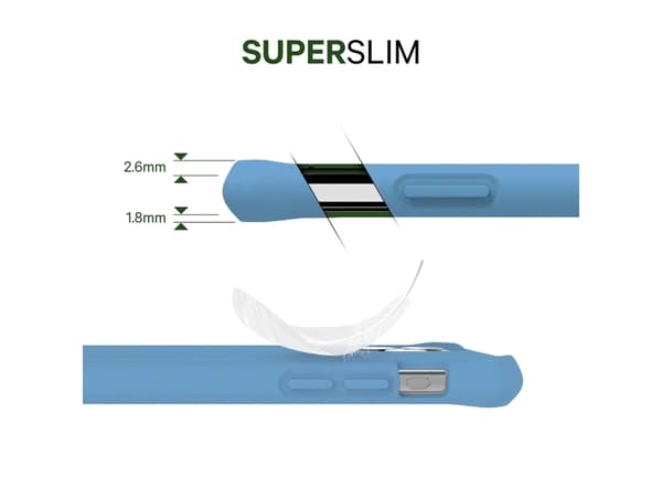 ITSKINS FERONIABIO cover til iPhone 11 Pro / XS / X®. Blå