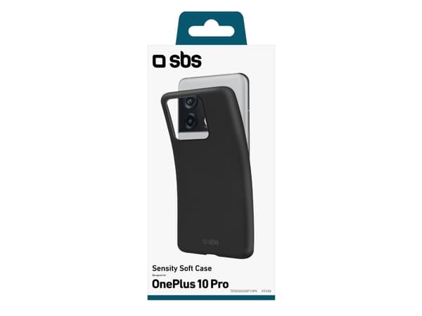 SBS TESENSRE9PK, Cover, realme, Realme 9 Pro, 16.8 cm (6.6"), Black