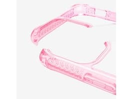 ITSKINS HYBRID CLEAR suojakuori iPhone 11 Pro / XS / X®. Vaaleanpunainen ja läpinäkyvä