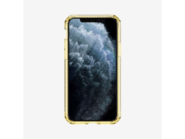ITSKINS SPECTRUM CLEAR cover til iPhone 11 Pro / XS / X®. Lys gul