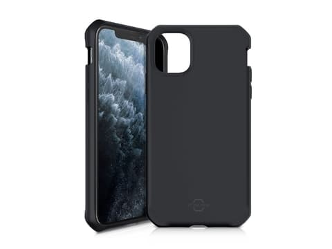 ITSKINS SPECTRUM SILK cover til iPhone 11 Pro Max / XS Max®. Sort