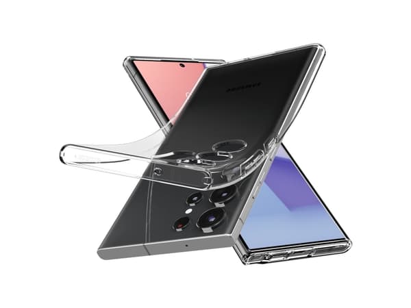 Spigen Liquid Crystal, Omslag, Samsung, Galaxy S23 Ultra, 17,3 cm (6.8"), Transparent