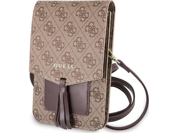 Guess Guess 4G Uptown Plånbok Telefonväska smartphone-väska (brun)