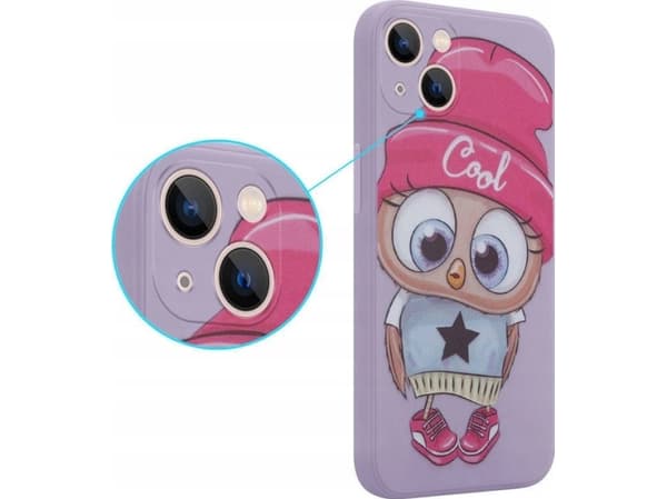 Maxximus MX OWL COOL IPHONE 12 PRO MAX PURPLE / FIOLETOWY
