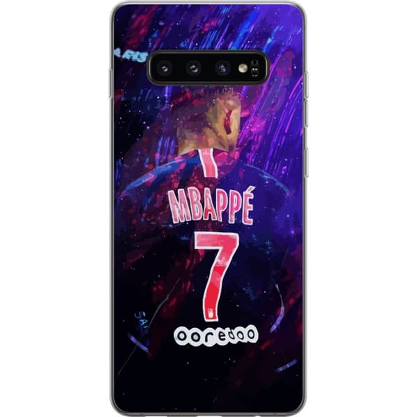 Samsung Galaxy S10 Gjennomsiktig deksel Mbappe
