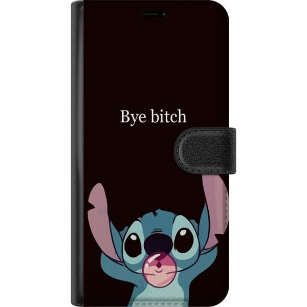 Samsung Galaxy S9+ Tegnebogsetui Bye bitch, Stitch