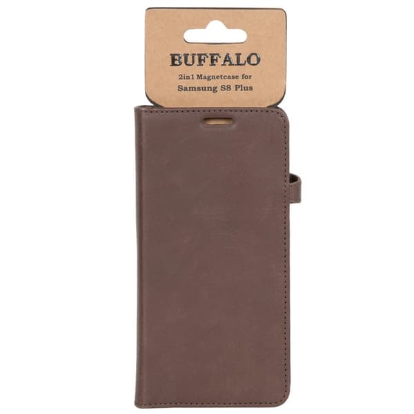 Buffalo Wallet Læder Samsung S8 Plus Brun