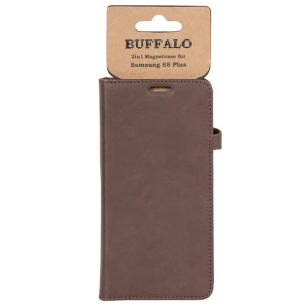 Buffalo Wallet Læder Samsung S8 Plus Brun