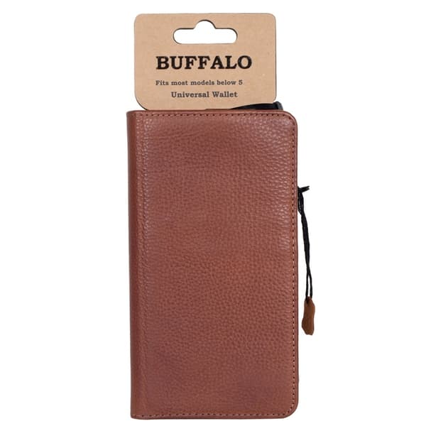 Buffalo Mobilfodral 3 Kortfack Brun - Universal