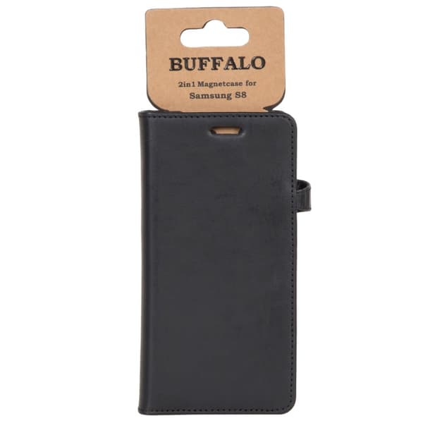 Buffalo Mobilfodral 3 Kortfack Svart - Samsung S8