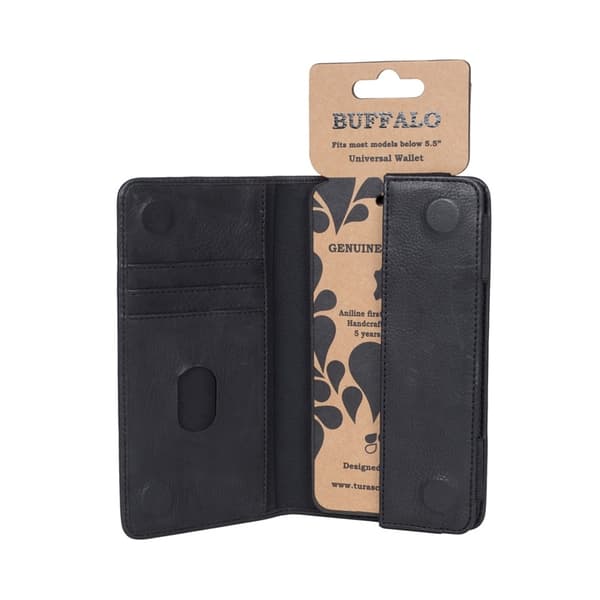 Buffalo Lompakko Universal Musta