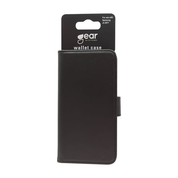 GEAR Lommebokdeksel Svart - Samsung J3 2017