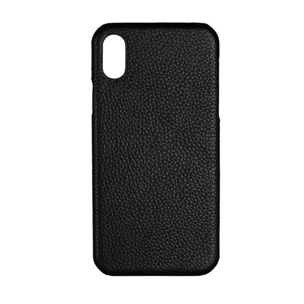 Onsala Mobilskal Skinn Svart - iPhone X / XS