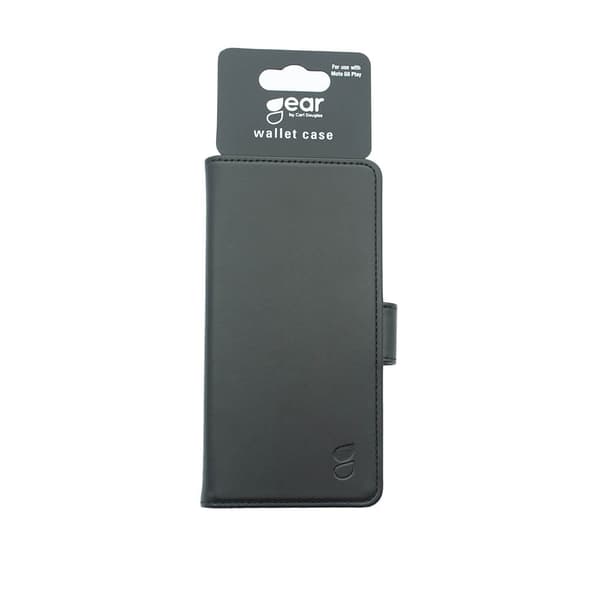 Gear Lommebokveske Moto G6 Play Svart