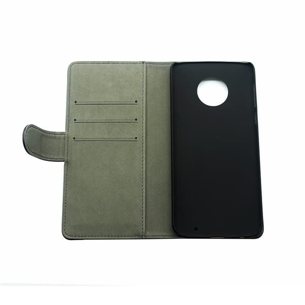 Gear Mobilfodral 3 Kortfack Svart - Moto G6 Plus
