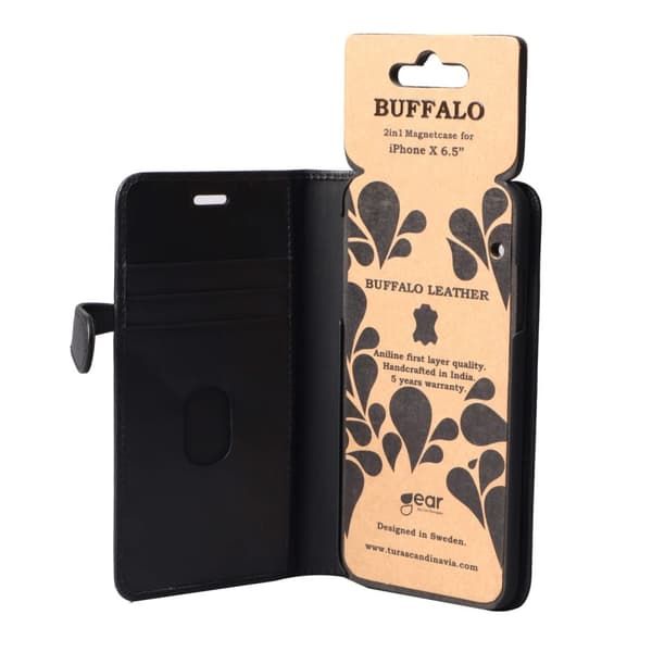 Buffalo Lommebokveske iPhone XS Max Svart