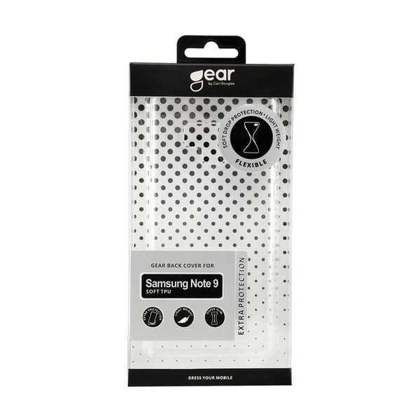 Gear Mobildeksel TPU Transparent - Samsung Note 9