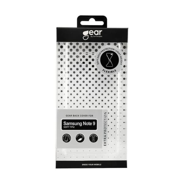 Gear Mobildeksel TPU Transparent - Samsung Note 9