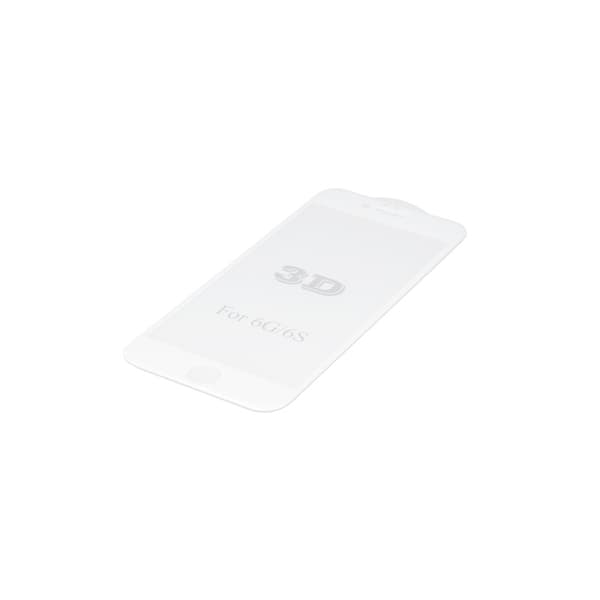 3D-hærdet glas til Huawei Honor 9 - hvid ramme