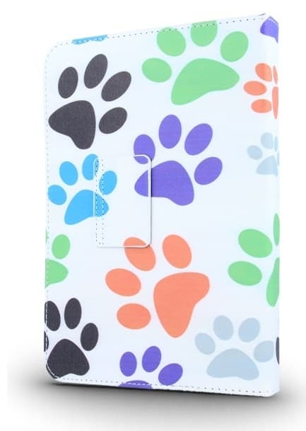 Universalveske til nettbrett 9-10", Paw print