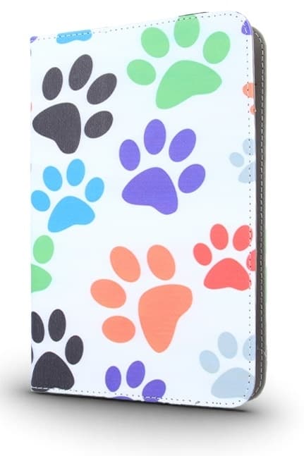 Universalveske til nettbrett 9-10", Paw print
