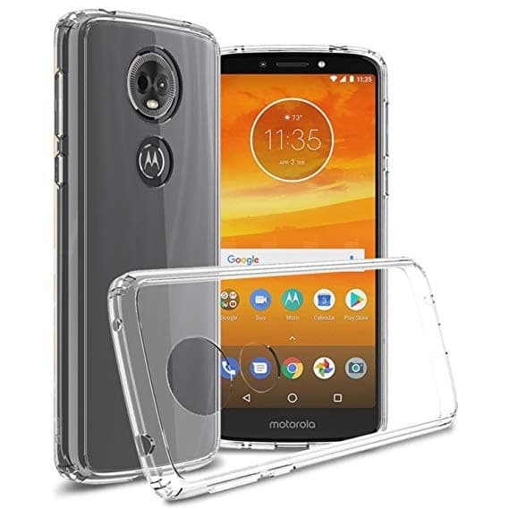Läpinäkyvä TPU-kotelo Motorola Moto E5:lle