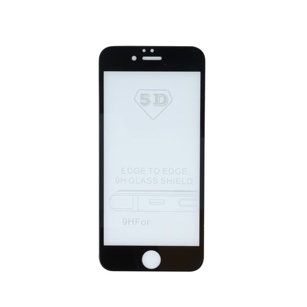 5D herdet skjermbeskytter for Samsung S8 Plus G955, svart ramme