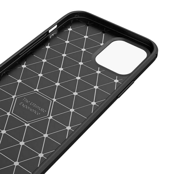 Snyggt mobilskal till iPhone 12 mini, Svart