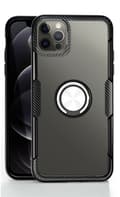 Miniatyrbilde 1 av 4: Etui med ringholder for iPhone 12 mini, Transparent/Svart