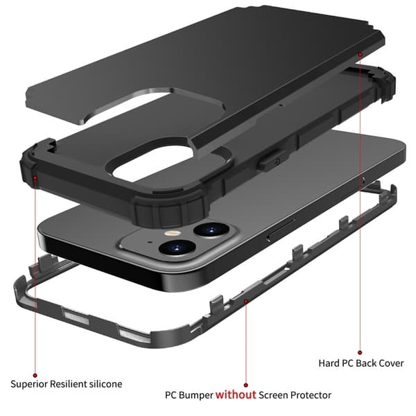 Iskunkestävä kuori iPhone 12 miniin, vaaleanpunainen