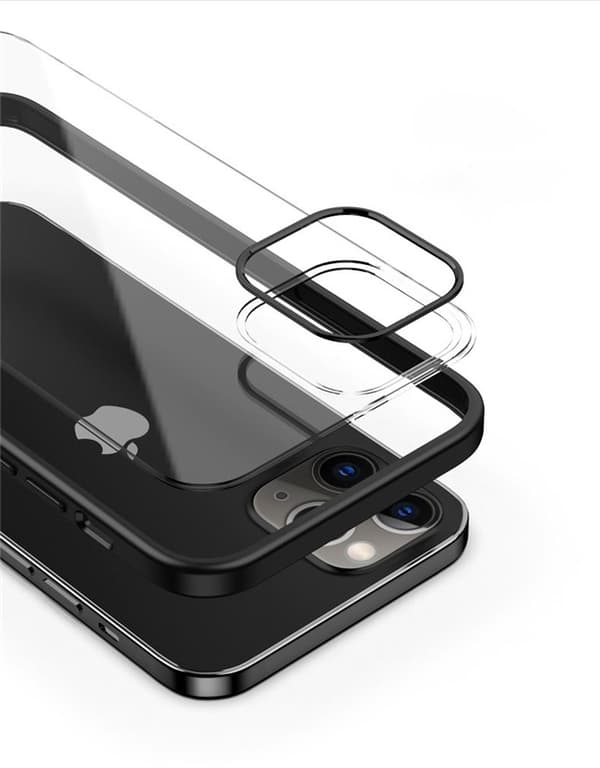 Elegant mobilskal til iPhone 12 mini, Svart