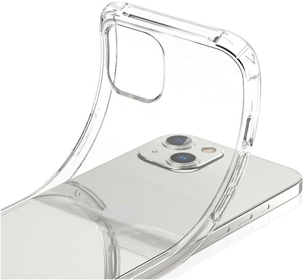 Gjennomsiktig TPU-deksel til iPhone 13