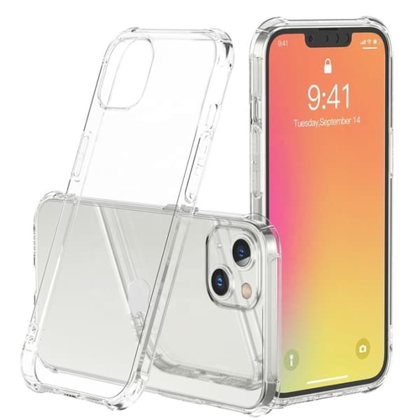 Gennemsigtig TPU cover til iPhone 13
