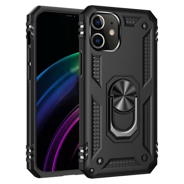 Panseretui i TPU til iPhone 13, Sort