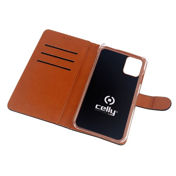 Celly Wallet Case iPhone 11 Svart