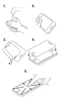 Miniatyrbilde 3 av 4: DELTACO skjermbeskytter for Samsung Galaxy Note10, fungerer med finger